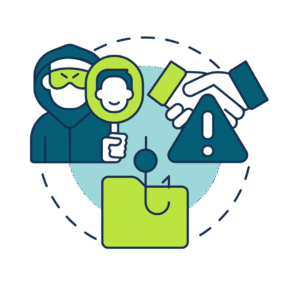 68a7d6f904e40f452a378ca6 Phishing Scams Icon