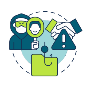 68a7d6f904e40f452a378ca6 Phishing Scams Icon