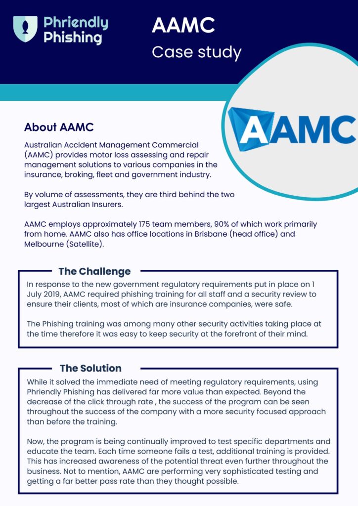 Aamc Case Study