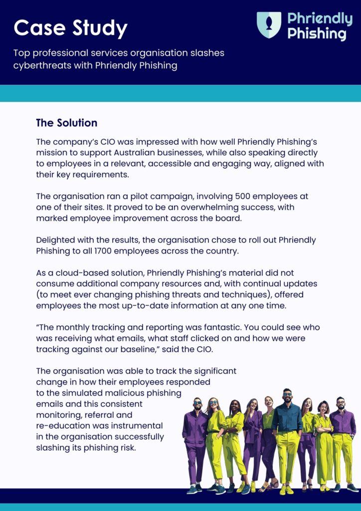 Top Professional Services Organisation Case Study (2)